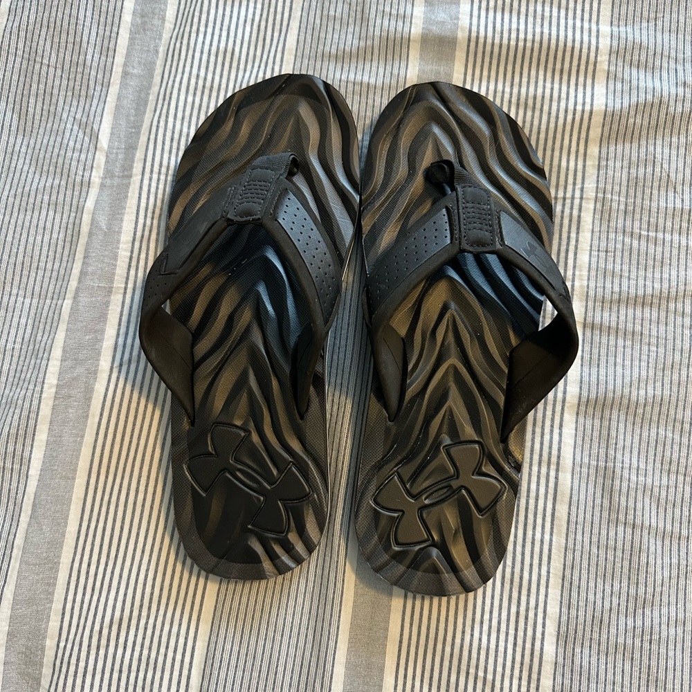 Under Armour flip flops